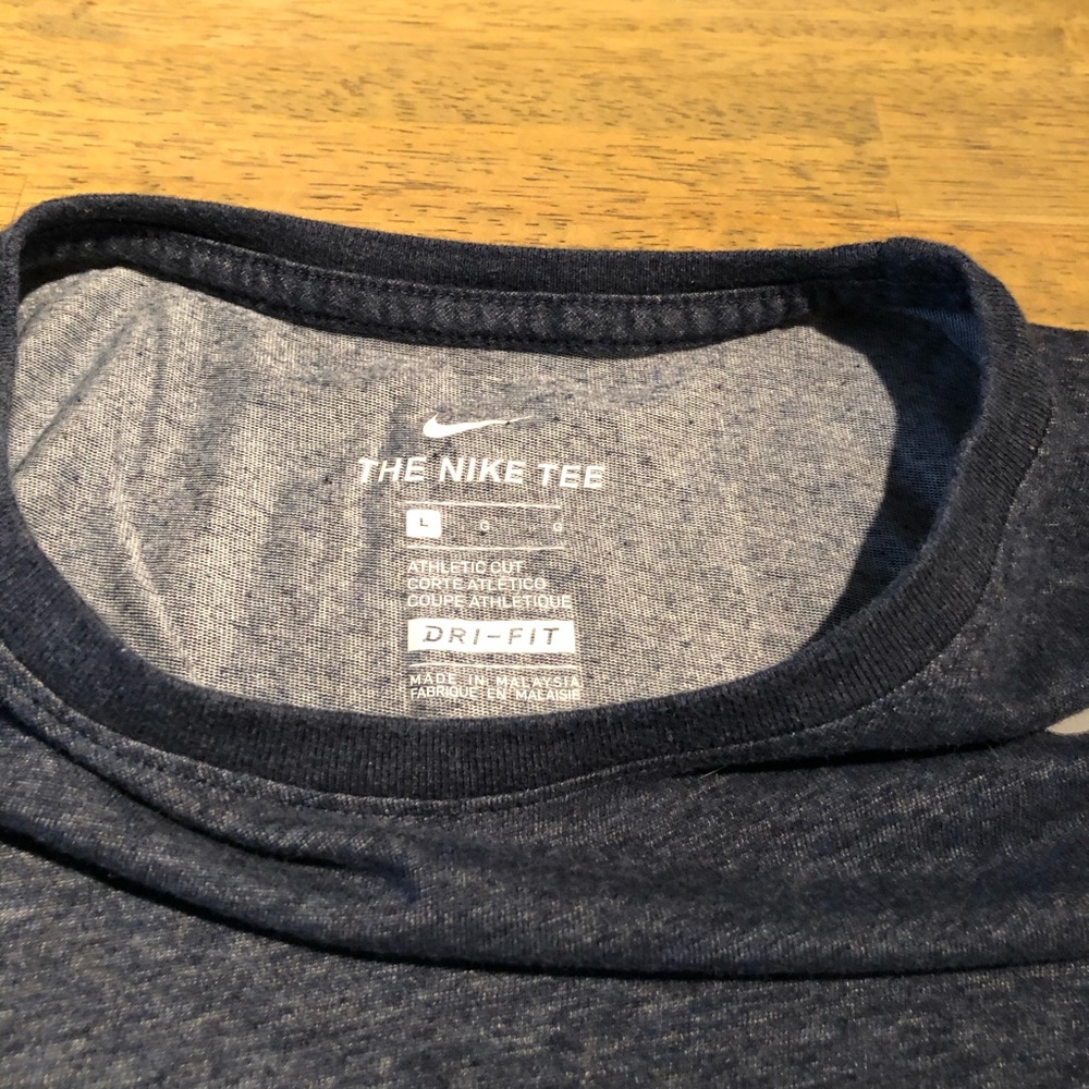 Navy Nike Dri Fit Shirt - Picture 4 of 5